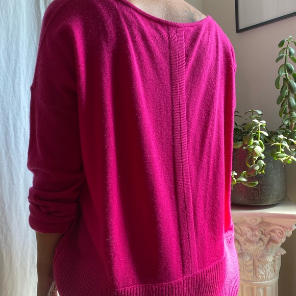 DVF Oversized Cashmere Blend Sweater - Picture 3 of 4